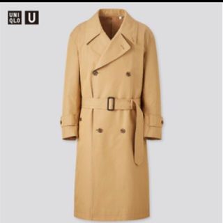 ユニクロ(UNIQLO)のUNIQLO U ユニクロユー トレンチコート ベージュ　M(トレンチコート)