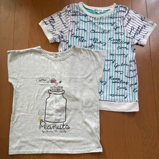 ピーナッツ(PEANUTS)のTシャツ　150  2枚(Tシャツ/カットソー)