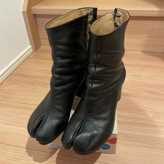 マルタンマルジェラ(Maison Martin Margiela)のMaison Margielaメゾンマルジェラ 足袋ブーツ 37 ブラック黒(ブーツ)