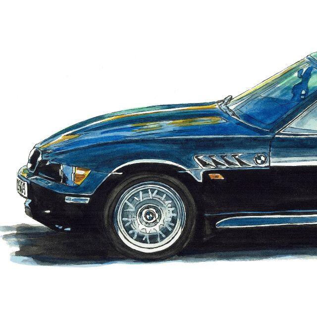 GC-1888 BMW Z3 限定版画サイン額装作家平右ヱ門 7