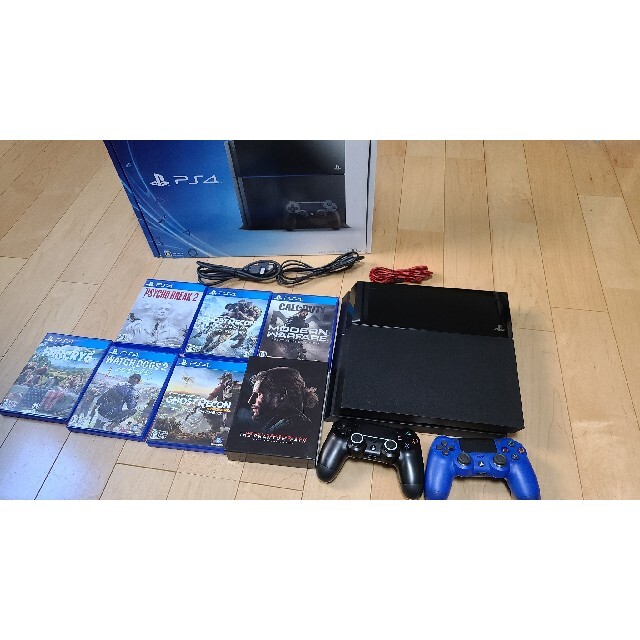 SONY PlayStation4 本体 CUH-1000AB01 ソフト2本