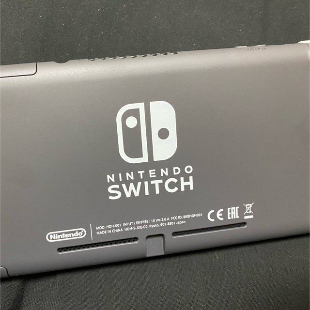 Nintendo Switch(ニンテンドースイッチ)の美品！Nintendo Switch Liteグレー エンタメ/ホビーのゲームソフト/ゲーム機本体(家庭用ゲーム機本体)の商品写真