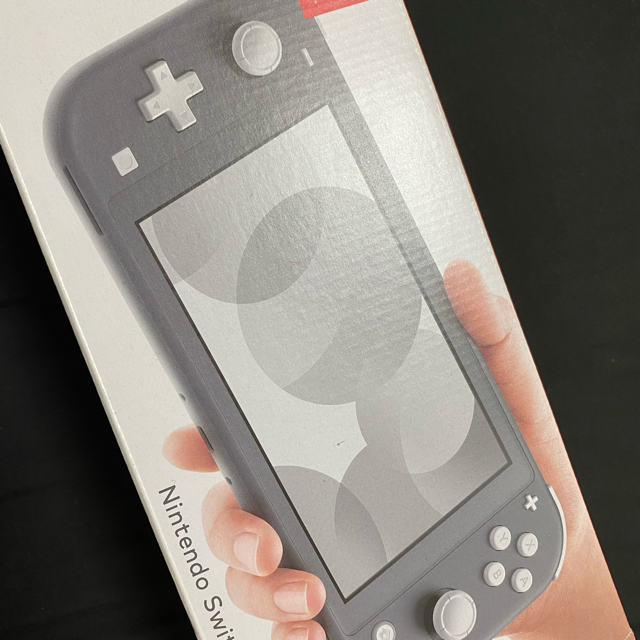 Nintendo Switch(ニンテンドースイッチ)の美品！Nintendo Switch Liteグレー エンタメ/ホビーのゲームソフト/ゲーム機本体(家庭用ゲーム機本体)の商品写真