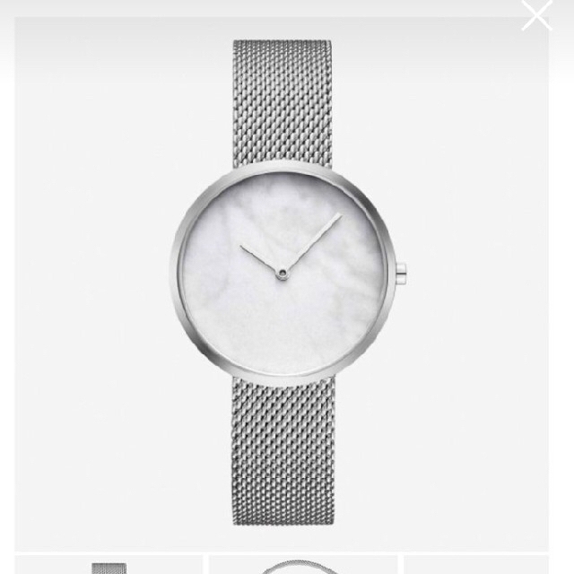 Daniel Wellington(ダニエルウェリントン)の完売★MAVEN WATCHES /マベンウォッチズ 34mm シルバーメッシュ レディースのファッション小物(腕時計)の商品写真