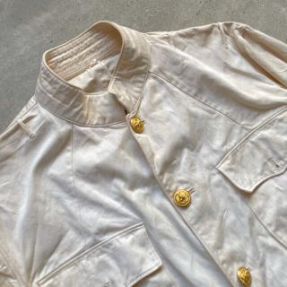 アヴィレックス(AVIREX)の【vintage】usnavy officer white jacket(ミリタリージャケット)