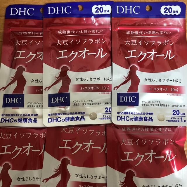 新品☆DHC 大豆イソフラボン エクオール 20日分 20粒