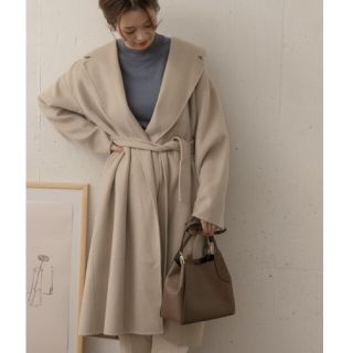 アーバンリサーチドアーズ(URBAN RESEARCH DOORS)の【美品】 アーバンリサーチ DOORS ロングチェスターガウンコート コート(ロングコート)