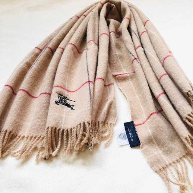 BURBERRY(バーバリー)のバーバリー ロンドン ☆ 膝かけ ☆ ベージュ インテリア/住まい/日用品の寝具(毛布)の商品写真