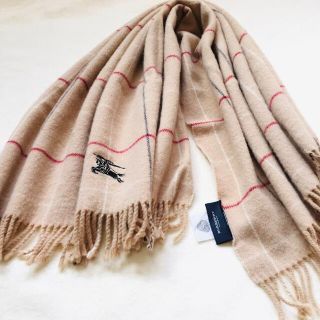 バーバリー(BURBERRY)のバーバリー ロンドン ☆ 膝かけ ☆ ベージュ(毛布)