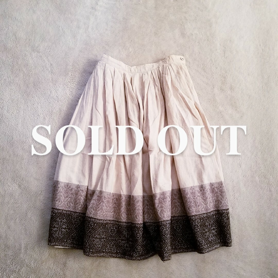 [studio CLIP] tweed skirtひざ丈スカート