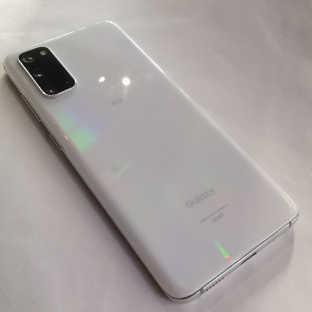 珍しい SAMSUNG - Galaxy S20 5G クラウドホワイト 128 GB au