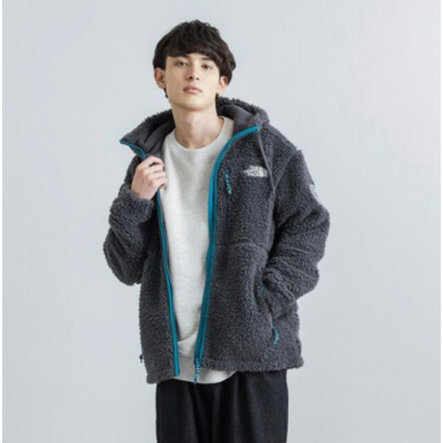 THE NORTH FACE(ザノースフェイス)の限定色☆XXL ノースフェイス　フリース　ボアジャケット　プレイグリーン　リモ メンズのジャケット/アウター(ブルゾン)の商品写真