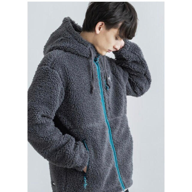 THE NORTH FACE(ザノースフェイス)の限定色☆XXL ノースフェイス　フリース　ボアジャケット　プレイグリーン　リモ メンズのジャケット/アウター(ブルゾン)の商品写真