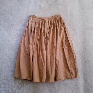フォーティーファイブアールピーエム(45rpm)の[45RPM] pimp pleats skirt(ひざ丈スカート)