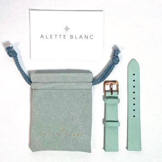 ALLETE BLANC【交換用ベルト ターコイズミント×RG】(腕時計)