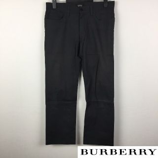 バーバリーブラックレーベル(BURBERRY BLACK LABEL)の美品 BURBERRY BLACK LABEL パンツ チャコールグレー(スラックス)