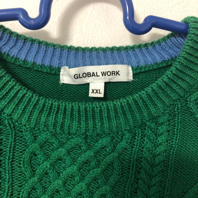 GLOBAL WORK(グローバルワーク)のGLOBAL WORK ニット　130cm キッズ/ベビー/マタニティのキッズ服男の子用(90cm~)(ニット)の商品写真