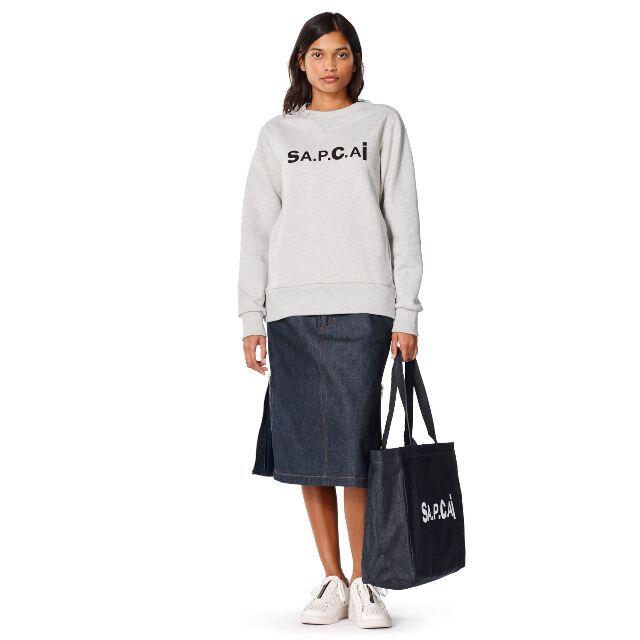 sacai(サカイ)のsacai × APC Tani スウェット sizeXL grey グレー メンズのトップス(スウェット)の商品写真