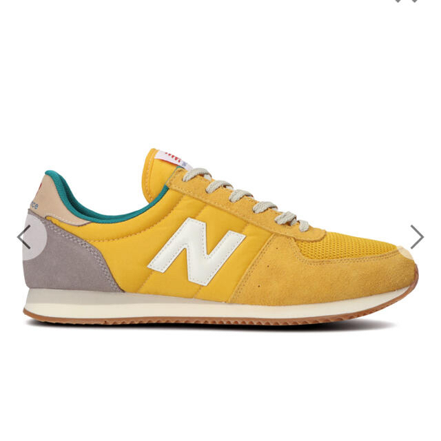 New Balance(ニューバランス)のNew Balance U220 イエロー 24.5cm 公式サイト完売品 レディースの靴/シューズ(スニーカー)の商品写真