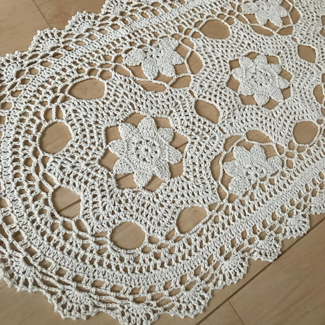 ドイリー レース編み テーブルクロス ピアノカバーマルチカバー31*150cm
