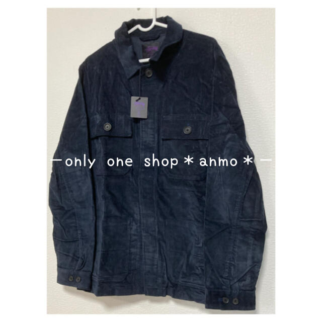 STUSSY(ステューシー)の新品＊STUSSY ステューシー＊スウェードジャケット＊紺＊ Lサイズ￥5000 メンズのジャケット/アウター(カバーオール)の商品写真