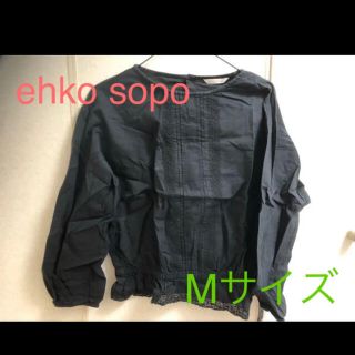 エヘカソポ(ehka sopo)のehko sopo エヘカソポ　トップス　レース付　サマンサモスモスSM2(シャツ/ブラウス(長袖/七分))