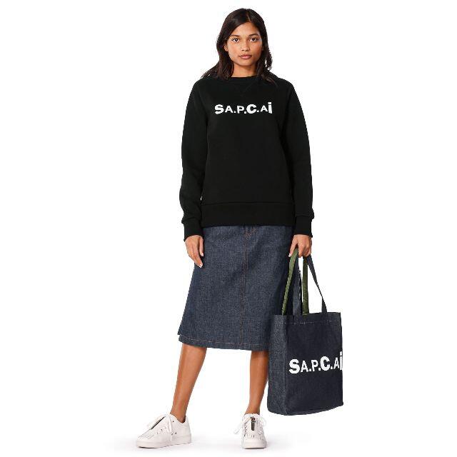 sacai(サカイ)のsacai × APC Tani スウェット sizeM black メンズのトップス(スウェット)の商品写真