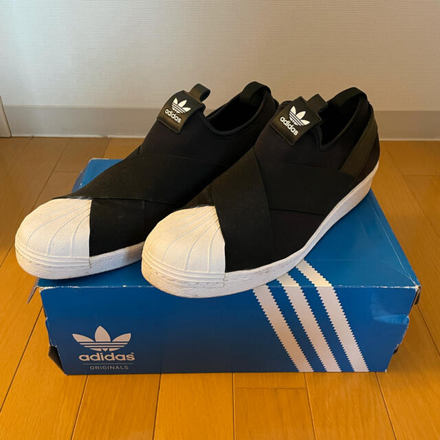 adidas スパースタースリッポン　コアブラック 29