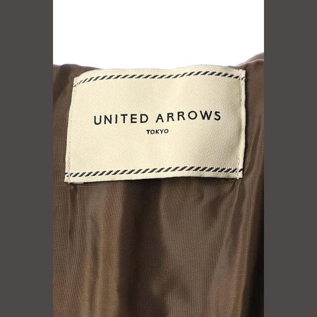 UNITED ARROWS(ユナイテッドアローズ)のユナイテッドアローズ UBCB フーデッド ダウンコート ジップアップ ロング レディースのジャケット/アウター(ダウンコート)の商品写真