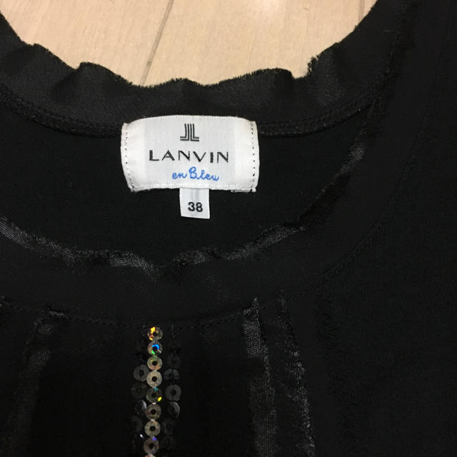 LANVIN en Bleu(ランバンオンブルー)のノースリーブカットソー レディースのトップス(カットソー(半袖/袖なし))の商品写真