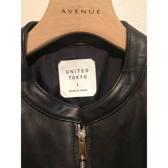 UNITED TOKYO ラムレザーシングルライダース UNITED TOKYO ラムレザーシングルライダース