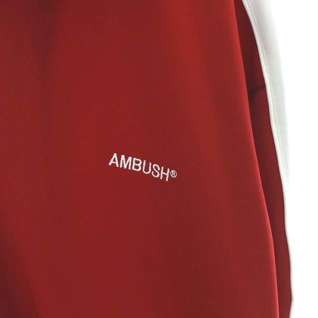 AMBUSH(アンブッシュ)のアンブッシュ トラックジャケット ジャージ ジップアップ アウター 3 赤 白 メンズのジャケット/アウター(ブルゾン)の商品写真