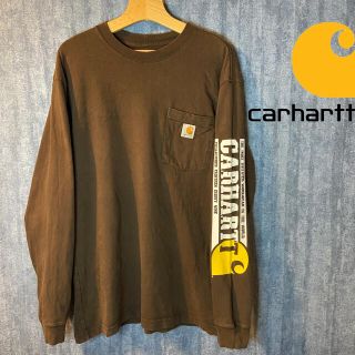 カーハート(carhartt)のカーハート 袖プリント　ワンポイントロゴ　胸ポケ　ORIGINAL FIT (Tシャツ/カットソー(七分/長袖))