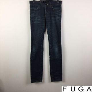 フーガ(FUGA)の美品 FUGA フーガ ストレートデニム インディゴ サイズ46(デニム/ジーンズ)