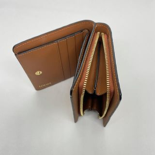 専用 LOEWE コンパクト ジップ ウォレット(エンボスシルク カーフ