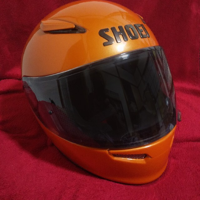 【SHOEI】 Z-6 フルフェイスヘルメット　Lサイズ　ルミナスオレンジ 自動車/バイクのバイク(ヘルメット/シールド)の商品写真