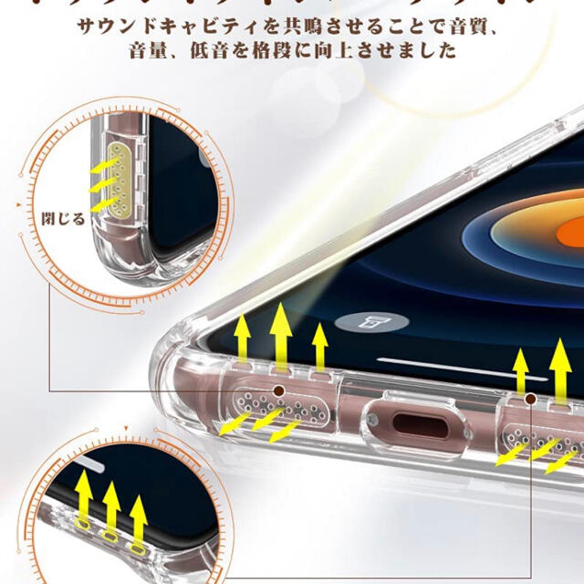 iPhone 13 pro ケース クリア  スマホ/家電/カメラのスマホアクセサリー(iPhoneケース)の商品写真