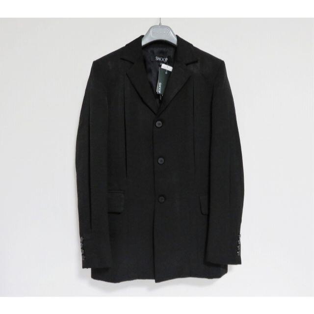 定価8.6万 新品 SHOOP NEW PLEATED BLAZER Sブラック定価