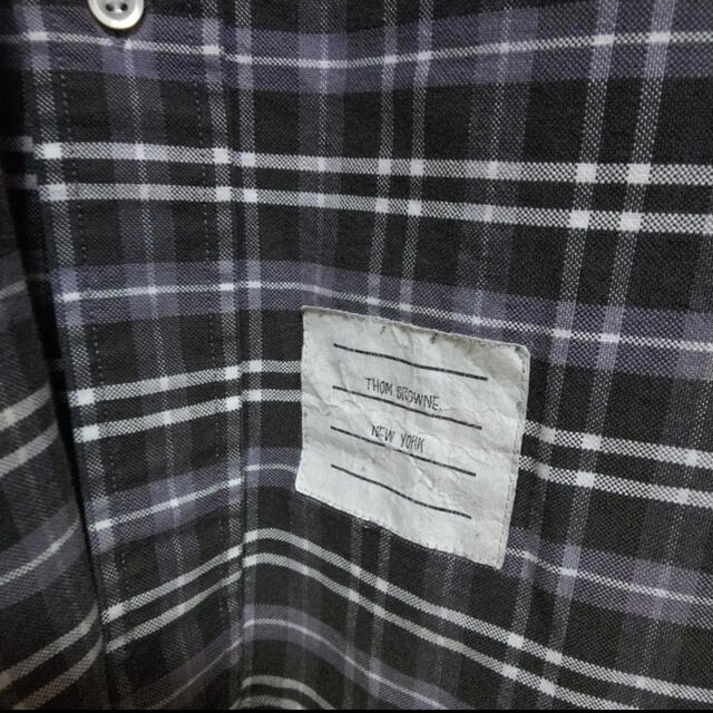 THOM BROWNE(トムブラウン)の値下げ！チェックシャツ Tom Browne トム・ブラウン M メンズのトップス(シャツ)の商品写真