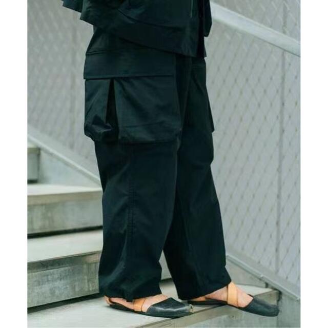 COMOLI(コモリ)のDAIWA PIER39 × L'ECHOPPE 別注 PANTS BLACK メンズのパンツ(ワークパンツ/カーゴパンツ)の商品写真