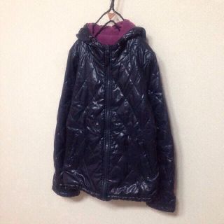 SALEリバーシブルキルティングブルゾン(ダウンジャケット)