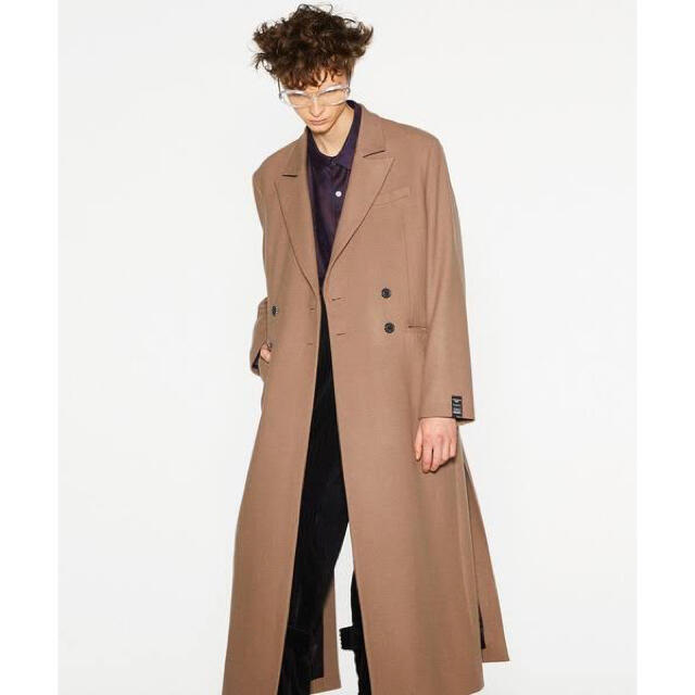 SHAREEF DOUBLE CHESTER COAT