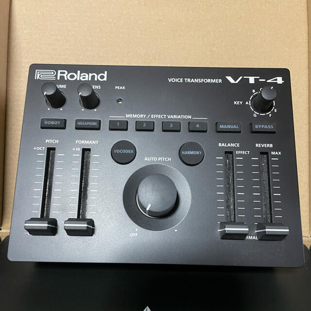 Roland(ローランド)のRoland VT-4 楽器のDTM/DAW(オーディオインターフェイス)の商品写真