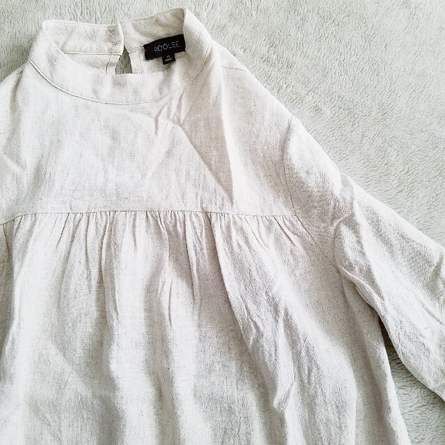 [ROOLEE] cotton linen blouse レディースのトップス(シャツ/ブラウス(長袖/七分))の商品写真