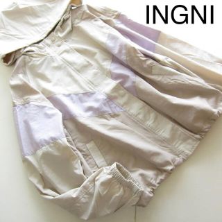 イング(INGNI)のINGNI/イング 新品訳アリ/カラーブロッキングブルゾン/BE×PK(ブルゾン)