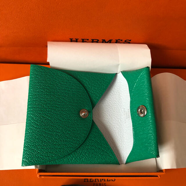 HERMES ⭐︎バスティア⭐︎ヴェルソ⭐︎新品⭐︎ミント ブルーブリュム