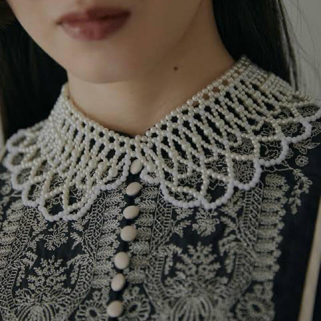 Ameri VINTAGE(アメリヴィンテージ)のAmeri vintage  PEARL COLLAR CHOKER レディースのアクセサリー(ネックレス)の商品写真