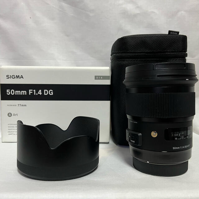 SIGMA 50mm F1.4 DG HSM Art Canon EFマウント 贈り物 49.0%割引