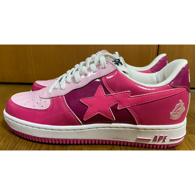 A BATHING APE(アベイシングエイプ)のBAPESTA!!  PINK メンズの靴/シューズ(スニーカー)の商品写真