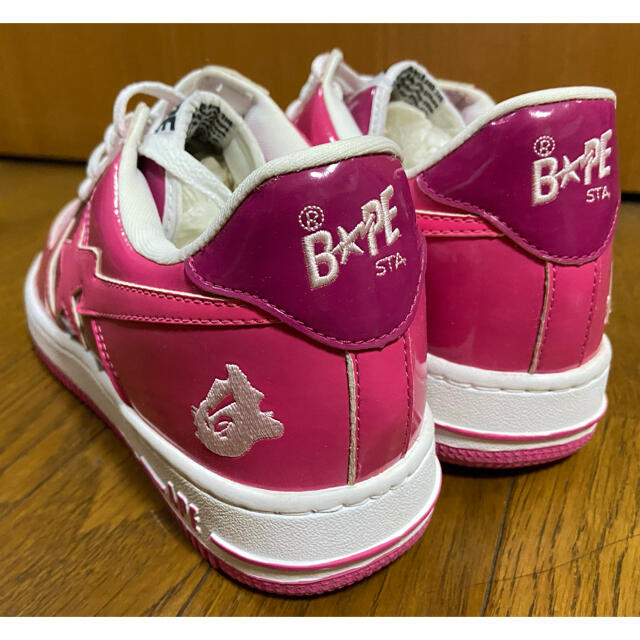 A BATHING APE(アベイシングエイプ)のBAPESTA!!  PINK メンズの靴/シューズ(スニーカー)の商品写真